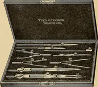 An illustration from A catalogue and price-list of drawing instruments (1892)