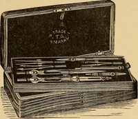 An illustration from A catalogue and price-list of drawing instruments (1892)