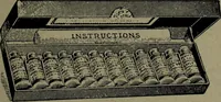An illustration from Catalogue and price list of colors and materials for artists, architects, decorators, designers, and draughtsmen .. (1906)