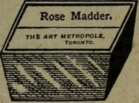 An illustration from Catalogue and price list of colors and materials for artists, architects, decorators, designers, and draughtsmen .. (1906)