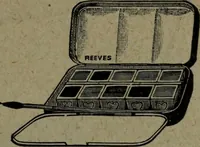 An illustration from Catalogue and price list of colors and materials for artists, architects, decorators, designers, and draughtsmen .. (1906)