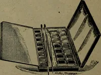 An illustration from Catalogue and price list of colors and materials for artists, architects, decorators, designers, and draughtsmen .. (1906)