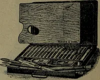 An illustration from Catalogue and price list of colors and materials for artists, architects, decorators, designers, and draughtsmen .. (1906)
