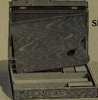 An illustration from Catalogue and price list of colors and materials for artists, architects, decorators, designers, and draughtsmen .. (1906)