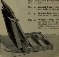 An illustration from Catalogue and price list of colors and materials for artists, architects, decorators, designers, and draughtsmen .. (1906)
