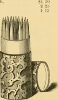 An illustration from Catalogue and price list of artists' materials. (1857)