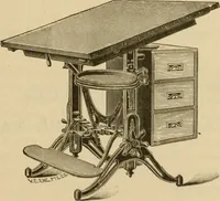 An illustration from Catalogue and price list of Mackey print paoer co. (1897)