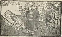 An illustration from Catalogue raisonné des premières impressions de Mayence (1445-1467) : avec une plance en phototypie (1911)