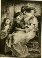 An illustration from A catalogue raisonné of the works of the most eminent Dutch, Flemish, and French painters : in which is included a short biographical notice of the artists, with a copious description of their principal pictures; a statement of the prices at which such pictures have been sold at public sales on the continent and in England; a reference to the galleries and private collections, in which a large portion are at present; and the names of the artists by whom they have been engraved; to which is added, a brief notice of the scholars & imitators of the great masters of the above schools (1908)