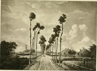 An illustration from A catalogue raisonné of the works of the most eminent Dutch, Flemish, and French painters : in which is included a short biographical notice of the artists, with a copious description of their principal pictures; a statement of the prices at which such pictures have been sold at public sales on the continent and in England; a reference to the galleries and private collections, in which a large portion are at present; and the names of the artists by whom they have been engraved; to which is added, a brief notice of the scholars & imitators of the great masters of the above schools (1908)