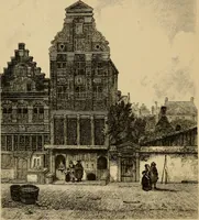 An illustration from A catalogue raisonné of the works of the most eminent Dutch, Flemish, and French painters : in which is included a short biographical notice of the artists, with a copious description of their principal pictures; a statement of the prices at which such pictures have been sold at public sales on the continent and in England; a reference to the galleries and private collections, in which a large portion are at present; and the names of the artists by whom they have been engraved; to which is added, a brief notice of the scholars & imitators of the great masters of the above schools (1908)