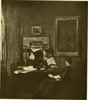 An illustration from Catalogues of exhibitions (1900)