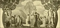An illustration from Catalogues of exhibitions (1900)