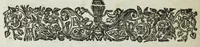 An illustration from A catalogue and succession of the kings, princes, dukes, marquesses, earles, and viscounts of this realme of England, since the Norman conquest, to this present yeare, 1619 : together, with their armes, wiues, and children : the times of their deaths and burials, with many their memorable actions (1619)