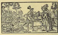 Picture 24 of 43 from Catalogus annorum et principum siue monarcharum mundi geminus plerisque in locis obscurioribus illustratus & in caelebrioribus locupletatus at[que] à mendis, recognitione diligenti repurgatus, : cum accessione multorum aliorum quae in priori aeditione non continebantur, quemadmodum suis locis toto libro uidere licebit, ab homine condito, us[que] in praesentem, à nato Christo, millesimum quingentesimum & quinquagesimum annum deductus & continuatus, (1550), leaf 60
