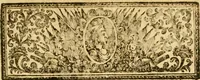 An illustration from Catalogus bibliothecae Harleianae, in locos communes distributus cum indice auctorum (1743)