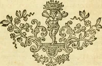 An illustration from Catalogus bibliothecae Harleianae, in locos communes distributus cum indice auctorum (1743)