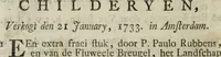 Picture 3 of 3 from Catalogus of naamlyst van schilderyen met derzelver pryzen, zedert een langen reeks van jaaren zoo in Holland als op andere plaatzen in het openbaar verkogt, benevens een verzameling van lysten van verscheyden nog in wezen zynde cabinetten (1752), leaf 391