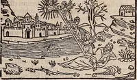 Picture 71 of 243 from Catalogus sanctorum [et] gestorum eoru[m] ex diuersis voluminibus collectus: editus a reuere[n]dissimo in [Christo] patre domino Petro de natalibus de venetijs dei gratia e[pisco]po Equilino (1506), leaf 112