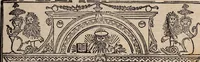 An illustration from Catalogus sanctorum [et] gestorum eoru[m] ex diuersis voluminibus collectus: editus a reuere[n]dissimo in [Christo] patre domino Petro de natalibus de venetijs dei gratia e[pisco]po Equilino (1506)