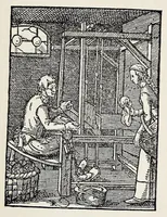 An illustration from Catalogus van de textiele kunst : weefsels, gobelins, tapijten, borduurwerk, in het Nederlandsch Museum voor Geschiedenis en Kunst te Amsterdam (1903)