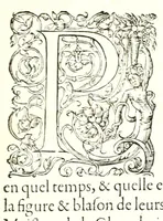 Picture 1 of 116 from Catalogve des tresillvstres dvcz et connestables de France : depuis le roy Clotaire premier du nom, iusques à trespuissant, tresmagnanime & tresuictorieux roy de France, Henry deuxieme (1555), leaf 9