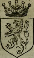 An illustration from A catalogve and succession of the kings, princes, dukes, marquesses, earles, and viscounts of this realme of England, since the Norman conquest, to this present yeere 1622. Together with their armes, wiues, and children; the times of their deaths and burials, with many of their memorable actions (1622)