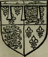 An illustration from A catalogve and succession of the kings, princes, dukes, marquesses, earles, and viscounts of this realme of England, since the Norman conquest, to this present yeere 1622. Together with their armes, wiues, and children; the times of their deaths and burials, with many of their memorable actions (1622)