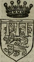 An illustration from A catalogve and succession of the kings, princes, dukes, marquesses, earles, and viscounts of this realme of England, since the Norman conquest, to this present yeere 1622. Together with their armes, wiues, and children; the times of their deaths and burials, with many of their memorable actions (1622)