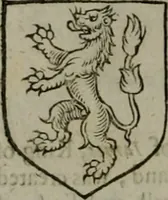 An illustration from A catalogve and succession of the kings, princes, dukes, marquesses, earles, and viscounts of this realme of England, since the Norman conquest, to this present yeere 1622. Together with their armes, wiues, and children; the times of their deaths and burials, with many of their memorable actions (1622)
