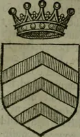 An illustration from A catalogve and succession of the kings, princes, dukes, marquesses, earles, and viscounts of this realme of England, since the Norman conquest, to this present yeere 1622. Together with their armes, wiues, and children; the times of their deaths and burials, with many of their memorable actions (1622)