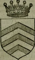 An illustration from A catalogve and succession of the kings, princes, dukes, marquesses, earles, and viscounts of this realme of England, since the Norman conquest, to this present yeere 1622. Together with their armes, wiues, and children; the times of their deaths and burials, with many of their memorable actions (1622)
