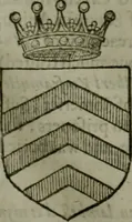 An illustration from A catalogve and succession of the kings, princes, dukes, marquesses, earles, and viscounts of this realme of England, since the Norman conquest, to this present yeere 1622. Together with their armes, wiues, and children; the times of their deaths and burials, with many of their memorable actions (1622)
