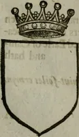 An illustration from A catalogve and succession of the kings, princes, dukes, marquesses, earles, and viscounts of this realme of England, since the Norman conquest, to this present yeere 1622. Together with their armes, wiues, and children; the times of their deaths and burials, with many of their memorable actions (1622)