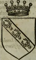 Picture 182 of 547 from A catalogve and succession of the kings, princes, dukes, marquesses, earles, and viscounts of this realme of England, since the Norman conquest, to this present yeere 1622. Together with their armes, wiues, and children; the times of their deaths and burials, with many of their memorable actions (1622), leaf 147