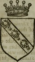 An illustration from A catalogve and succession of the kings, princes, dukes, marquesses, earles, and viscounts of this realme of England, since the Norman conquest, to this present yeere 1622. Together with their armes, wiues, and children; the times of their deaths and burials, with many of their memorable actions (1622)