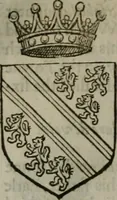 An illustration from A catalogve and succession of the kings, princes, dukes, marquesses, earles, and viscounts of this realme of England, since the Norman conquest, to this present yeere 1622. Together with their armes, wiues, and children; the times of their deaths and burials, with many of their memorable actions (1622)