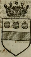 Picture 209 of 547 from A catalogve and succession of the kings, princes, dukes, marquesses, earles, and viscounts of this realme of England, since the Norman conquest, to this present yeere 1622. Together with their armes, wiues, and children; the times of their deaths and burials, with many of their memorable actions (1622), leaf 163