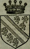 An illustration from A catalogve and succession of the kings, princes, dukes, marquesses, earles, and viscounts of this realme of England, since the Norman conquest, to this present yeere 1622. Together with their armes, wiues, and children; the times of their deaths and burials, with many of their memorable actions (1622)