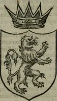 An illustration from A catalogve and succession of the kings, princes, dukes, marquesses, earles, and viscounts of this realme of England, since the Norman conquest, to this present yeere 1622. Together with their armes, wiues, and children; the times of their deaths and burials, with many of their memorable actions (1622)