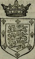 Picture 253 of 547 from A catalogve and succession of the kings, princes, dukes, marquesses, earles, and viscounts of this realme of England, since the Norman conquest, to this present yeere 1622. Together with their armes, wiues, and children; the times of their deaths and burials, with many of their memorable actions (1622), leaf 195