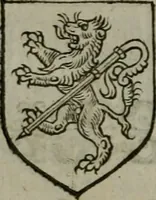 An illustration from A catalogve and succession of the kings, princes, dukes, marquesses, earles, and viscounts of this realme of England, since the Norman conquest, to this present yeere 1622. Together with their armes, wiues, and children; the times of their deaths and burials, with many of their memorable actions (1622)