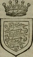 An illustration from A catalogve and succession of the kings, princes, dukes, marquesses, earles, and viscounts of this realme of England, since the Norman conquest, to this present yeere 1622. Together with their armes, wiues, and children; the times of their deaths and burials, with many of their memorable actions (1622)