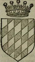 An illustration from A catalogve and succession of the kings, princes, dukes, marquesses, earles, and viscounts of this realme of England, since the Norman conquest, to this present yeere 1622. Together with their armes, wiues, and children; the times of their deaths and burials, with many of their memorable actions (1622)