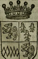 Picture 325 of 547 from A catalogve and succession of the kings, princes, dukes, marquesses, earles, and viscounts of this realme of England, since the Norman conquest, to this present yeere 1622. Together with their armes, wiues, and children; the times of their deaths and burials, with many of their memorable actions (1622), leaf 238