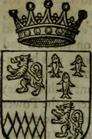 Picture 330 of 547 from A catalogve and succession of the kings, princes, dukes, marquesses, earles, and viscounts of this realme of England, since the Norman conquest, to this present yeere 1622. Together with their armes, wiues, and children; the times of their deaths and burials, with many of their memorable actions (1622), leaf 242