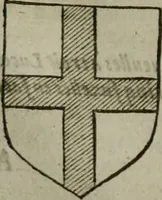 An illustration from A catalogve and succession of the kings, princes, dukes, marquesses, earles, and viscounts of this realme of England, since the Norman conquest, to this present yeere 1622. Together with their armes, wiues, and children; the times of their deaths and burials, with many of their memorable actions (1622)