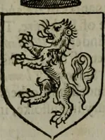 An illustration from A catalogve and succession of the kings, princes, dukes, marquesses, earles, and viscounts of this realme of England, since the Norman conquest, to this present yeere 1622. Together with their armes, wiues, and children; the times of their deaths and burials, with many of their memorable actions (1622)