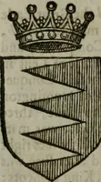 An illustration from A catalogve and succession of the kings, princes, dukes, marquesses, earles, and viscounts of this realme of England, since the Norman conquest, to this present yeere 1622. Together with their armes, wiues, and children; the times of their deaths and burials, with many of their memorable actions (1622)