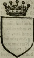 An illustration from A catalogve and succession of the kings, princes, dukes, marquesses, earles, and viscounts of this realme of England, since the Norman conquest, to this present yeere 1622. Together with their armes, wiues, and children; the times of their deaths and burials, with many of their memorable actions (1622)